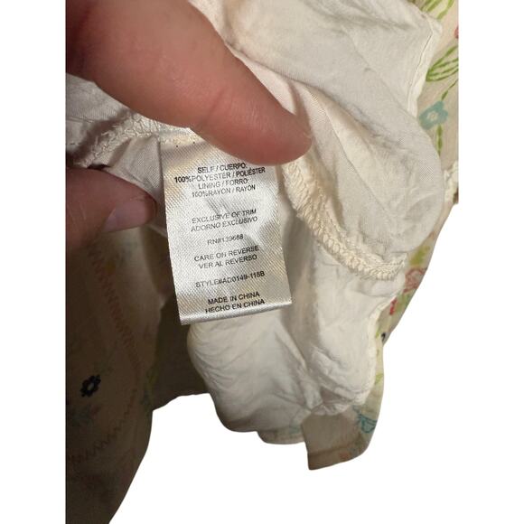 Penelope Rose floral print tiered mini dress fairycore - Picture 3 of 8